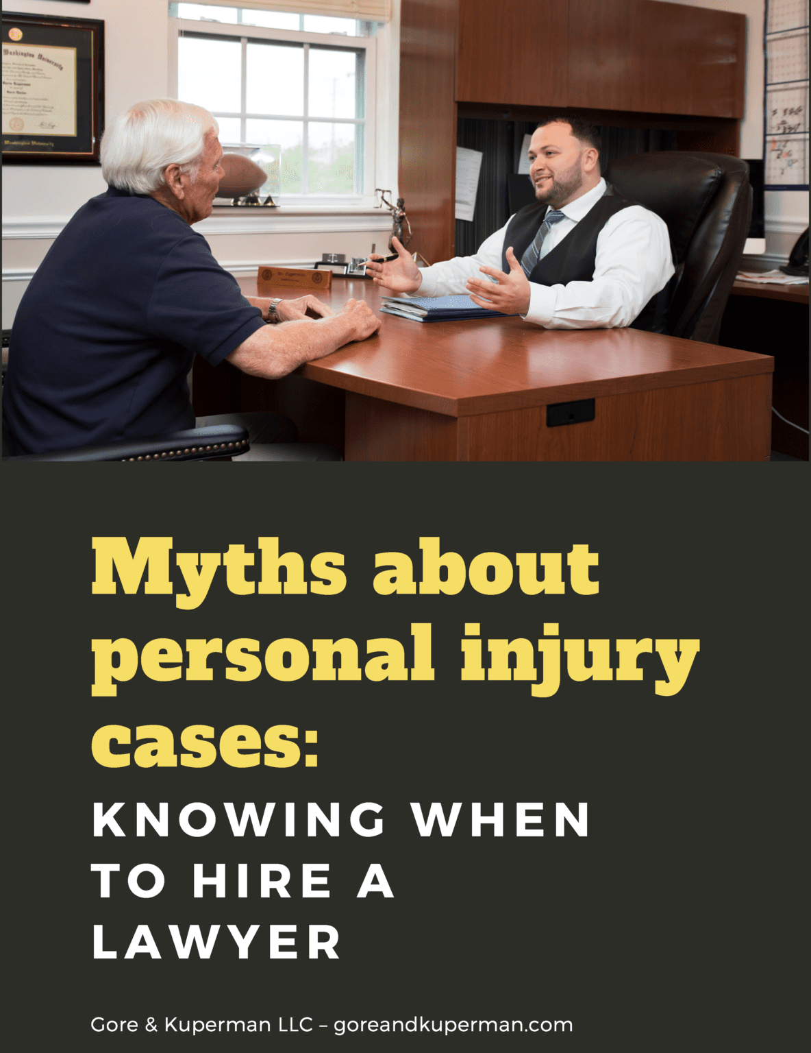 Debunking Personal Injury Myths | Gore & Kuperman